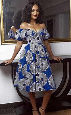 Best African Kitenge Print Dresses: Maxi dress,  Kitenge Dresses  