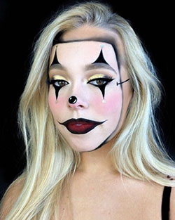 Scary Halloween Makeup Ideas: Hair Color Ideas,  Make-Up Artist,  Lip gloss,  facial makeup,  Halloween Makeup Ideas  