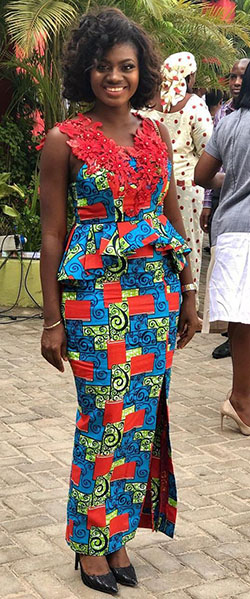 Pictures of African Print Dresses: African Dresses,  Kente cloth,  Kitenge Dresses  