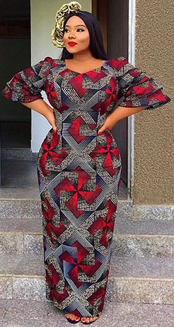 Plus size Ankara designs for women: African Dresses,  Plus size outfit,  Maxi dress,  Ankara Dresses,  Folk costume  