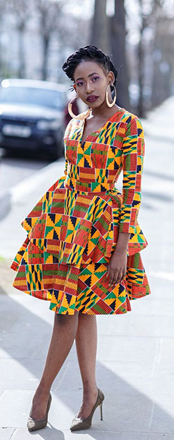 Style to choose african print dresses: African Dresses,  Maxi dress,  Kitenge Dresses  
