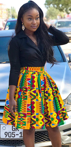 Must see African wear wax print dress: African Dresses,  Kente cloth,  Ankara Dresses  