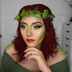 Poison ivy makeup ideas, Eye shadow: Eye Shadow,  MAC Cosmetics,  Halloween Makeup Ideas  