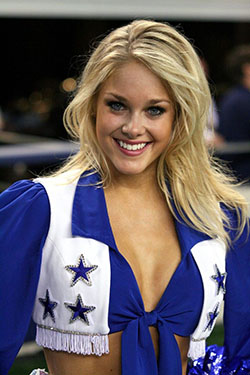Cutest cheerleaders in the world: Hot Cheer Girls,  Dallas Cowboys,  Melissa Rycroft  