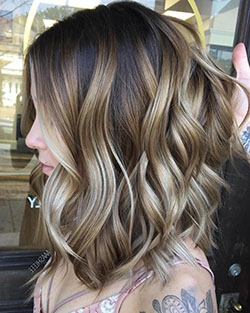 These are gorgeous ombre balayage, Human hair color: Long hair,  Hairstyle Ideas,  Brown hair  