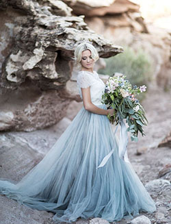 Explore stunning and amazing blue wedding dress, Wedding dress: Wedding dress  