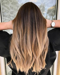 Divine style balayage beauty, Human hair color: Long hair,  Hair Color Ideas,  Hairstyle Ideas,  Brown hair,  Hair highlighting  