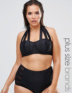 Paris fashion style for active undergarment, Plus Size Swimwear: swimwear,  Plus-Size Model,  bikini,  Active Undergarment  