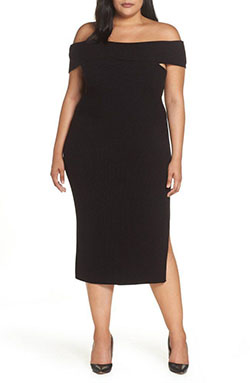 Latest & best day dress, Little black dress: Cocktail Dresses,  Plus size outfit,  Slim-Fit Pants,  Sheath dress  