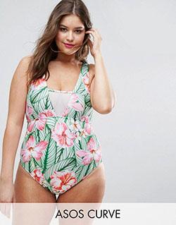 Adorable stuff fashion model, Plus-size model: swimwear,  Plus-Size Model,  One-Piece Swimsuit  