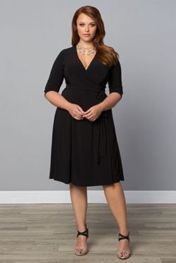 Find out new little black dress, Wrap dress: party outfits,  Cocktail Dresses,  Plus size outfit,  Sheath dress  