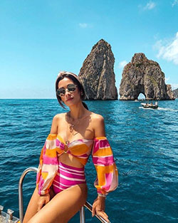 Classy Boating Outfits: bikini,  Boating Dresses  