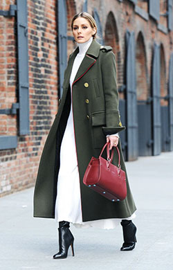Olivia palermo military coat, Olivia Palermo: Trench coat,  winter outfits,  Olivia Palermo,  Wool Coat,  beige coat  