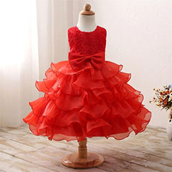 Baby girls dress design, Flower girl: party outfits,  Evening gown,  Infant clothing,  Girls Dress,  Cute Baptism Dresses  