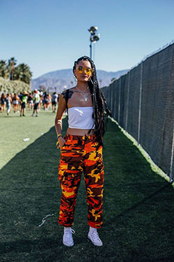Proud to wear these reading festival clothing, BeyoncÃ© 2018 Coachella performance: Grunge fashion,  Camo Pants,  Lollapalooza Chicago,  Stagecoach Festival,  Country Thunder  