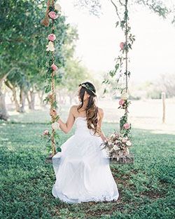 Great ideas for teens bridal swing, Wedding photography: Wedding dress,  Wedding photography,  Wedding reception  