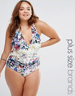 Most liked ideas for fashion model, Plus Size Swimwear: swimwear,  Plus size outfit,  Plus-Size Model,  One-Piece Swimsuit  