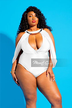 Jamaican chubby girl in bikini: swimwear,  Plus size outfit,  Plus-Size Model,  One-Piece Swimsuit  