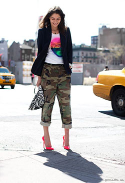 One of the best camo pants trend, Cargo pants: Camo Pants,  Military camouflage  