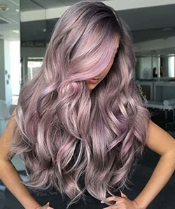 Charming and stylish hair dye, Human hair color: Hair Color Ideas,  Hairstyle Ideas,  Metallic color  