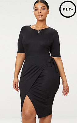 Black tie dresses plus size: Cocktail Dresses,  Plus size outfit,  Clothing Ideas  