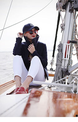 Boating Outfits, A.J. Morgan, Mansur Gavriel: Slip-On Shoe,  Boating Dresses  