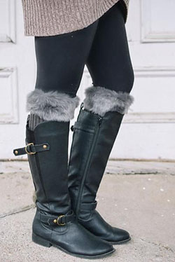 All age design riding boot: Riding boot,  Adidas Fur Boots  