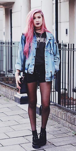Great and mind boggling grunge looks, Grunge fashion: Grunge fashion,  Goth subculture,  fashioninsta,  Punk Style  