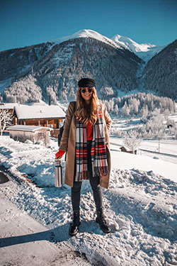 Snowing Outfit/Snow Outfit Ideas, Glacial landform, Mountain range: Cashmere wool,  Snow Outfits  