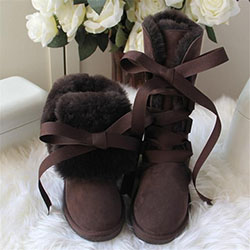 boots with fur: High-Heeled Shoe,  Adidas Fur Boots,  Snow boot  