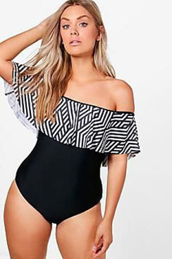 Hot sexy high cut swimwear big woman boohoo: swimwear,  One-Piece Swimsuit  