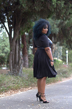 Little black dress, Mayara Russi: Plus size outfit,  Plus-Size Model  
