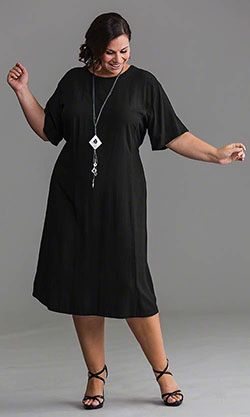 Womens active wear little black dress, Plus-size clothing: Plus size outfit,  Trench coat  