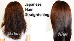 Japanese Hair Straightening: Hair straightening  