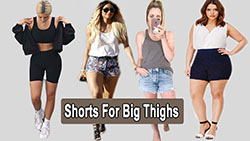 7 Best Shorts For Big Thighs – Women Short Outfit Idea: 