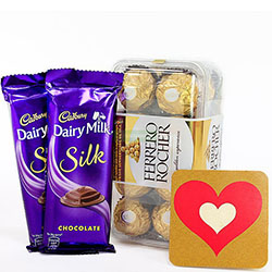 CONTEMPORARY CHOCO HAMPER: 