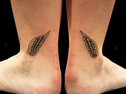 London fashion style angel wings tattoo, Tattoo artist: Tattoo artist,  Tattoo Ideas  
