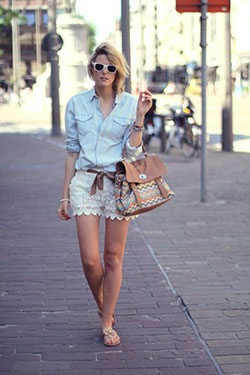 Roupa que ta na moda: Shorts Outfit  