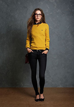 Great outfit ideas to try sweater work outfit, Casual wear: Slim-Fit Pants,  shirts,  College Outfit Ideas,  Casual Outfits  
