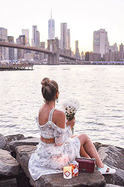 Outfit designs for brooklyn bridge: Boho Outfit  