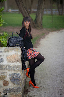 Dresses With Tights: Marie Claire,  Tights outfit  