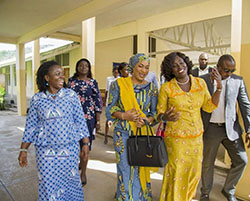 Collections of akosombo international school, Samira Bawumia: Kente cloth,  Kaba Styles,  Samira Bawumia,  Mahamudu Bawumia,  Alma mater  