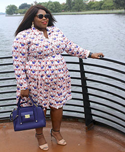 Casual Shweshwe Designs For Plus Size: Plus size outfit  