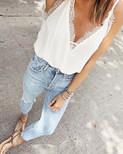 Brunch Outfit Ideas: Crop top,  Casual Outfits,  Brunch Outfit  