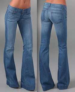 Out of the world bell bottom jeans, Bell Bottom Blues: Slim-Fit Pants,  Vintage clothing,  Bootcut Jeans  