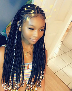 Very nice tips for best braid styles, Artificial hair integrations: Lace wig,  Long hair,  Crochet braids,  Box braids,  Braids Hairstyles  