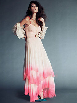 Check out these great images of fashion model, Maxi dress: Fashion week,  Maxi dress,  Haute couture,  Maxi Dress Shoes  