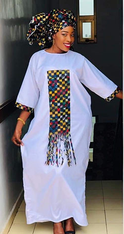 White Kitenge Dresses, African wax prints, African Dress: Evening gown,  African Dresses,  Haute couture,  Kitenge Dresses  