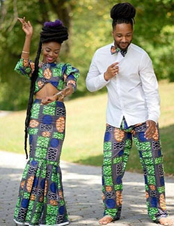 Most popular suggestions for fianÃ§aille africain, African wax prints: party outfits,  Matching Couple Outfits  