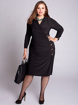 Curvy women in black pantyhose: Cocktail Dresses,  High-Heeled Shoe,  Plus size outfit,  Petite size,  Clothing Ideas,  Work Outfit  